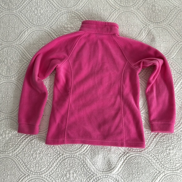 Columbia pink fleece zip up jacket sweater - Picture 7 of 7